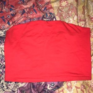 red garage tube top!